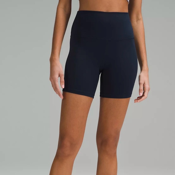 Lululemon Align™ High-Rise Shorts 6” Navy Blue – Size 6 (NWOT) - Picture 1 of 5